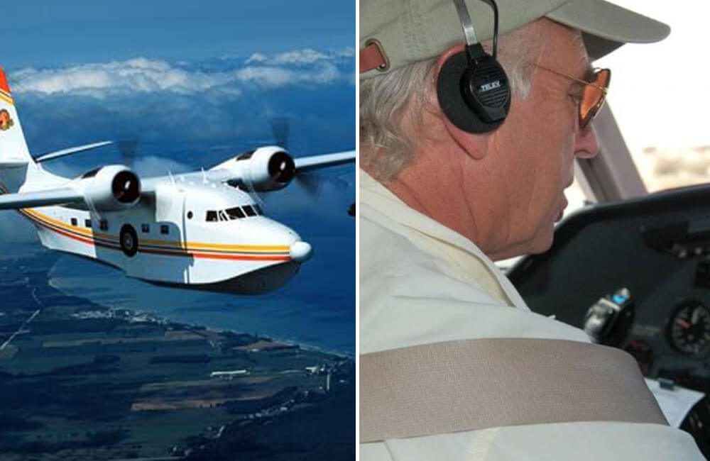 Jimmy Buffett Grumman HU-16 Albatross “Hemisphere Dancer” @Lulu Petunia / Pinterest.com | @FlyingHumans / Facebook.com