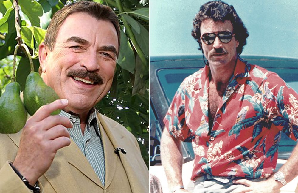 Avocado Farming - Tom Selleck @beautifulciana / @Silodrome / Pinterest.com