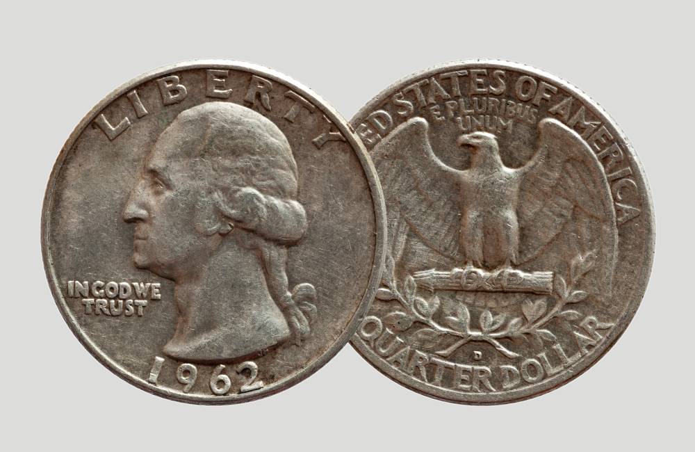 1960–1964 Washington Quarters © Double-Matt / Shutterstock.com